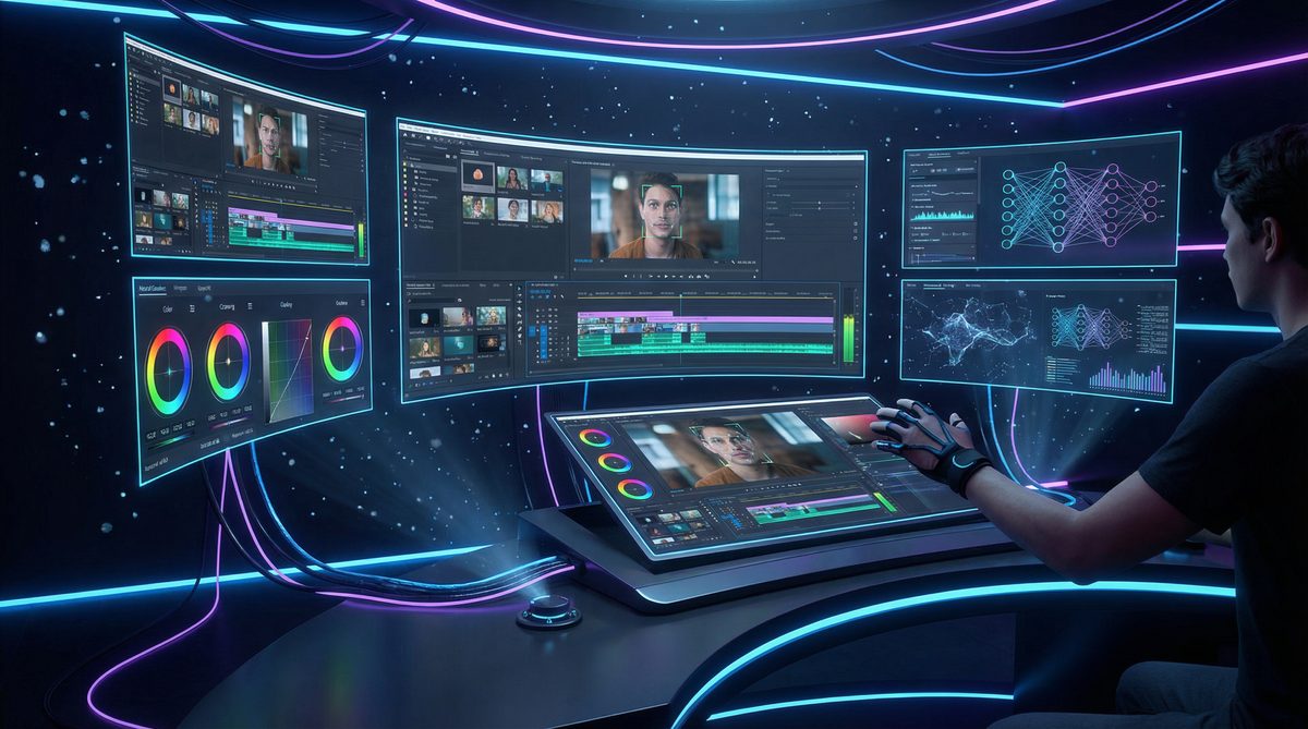 小蓝视频AI视频编辑工作台